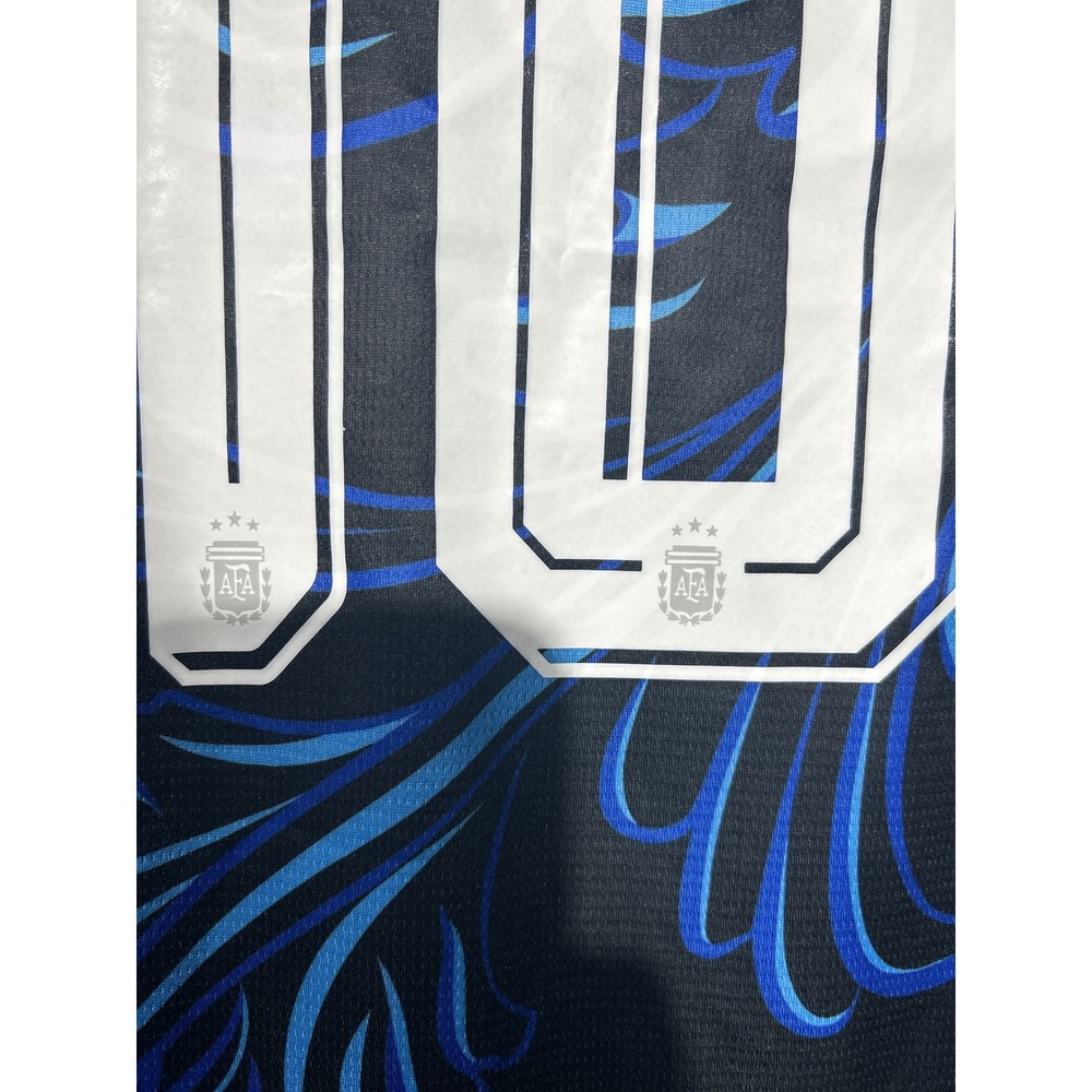 Argentina Messi 10 Jersey 2026 World Cup Champions Black Blue Filigree Mens S - Picture 7 of 7